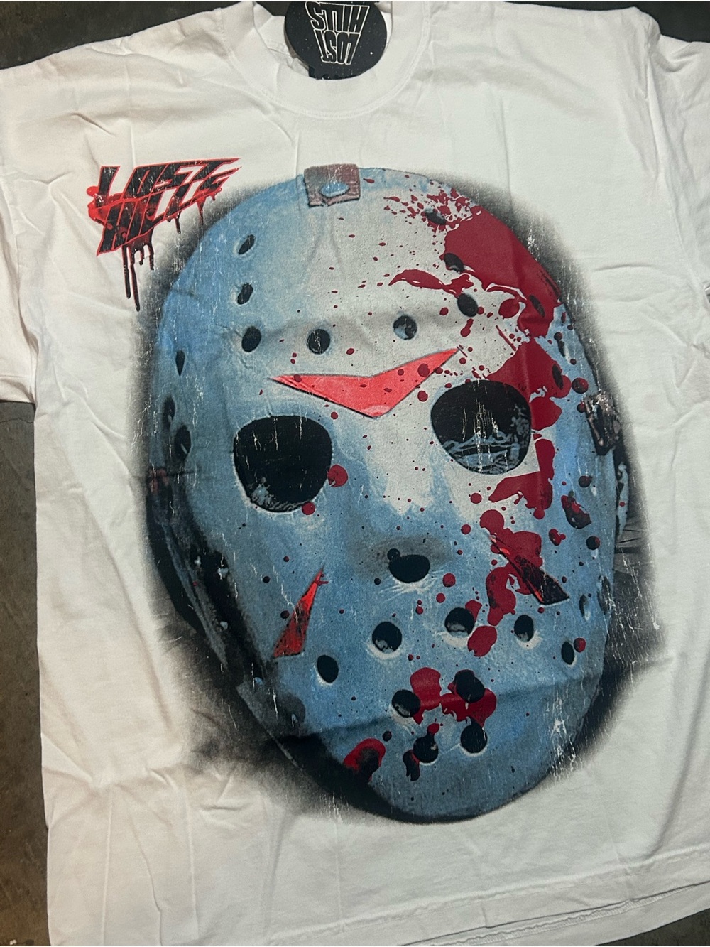 Lost Hills Jason Mask Friday the 13th Graphic Short Sleeve Tee - Picture 4 of 5
